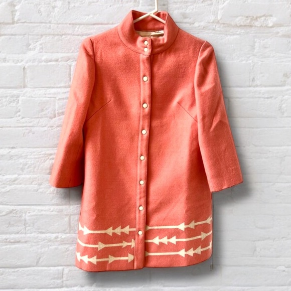 ⭐️ Anthropologie Lauren Moffatt Eastward Dress Coat size XS - Picture 3 of 11